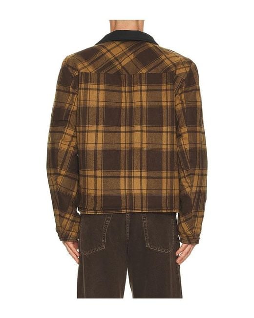 Iron & Resin Brown Verslab Reversible Jacket for men