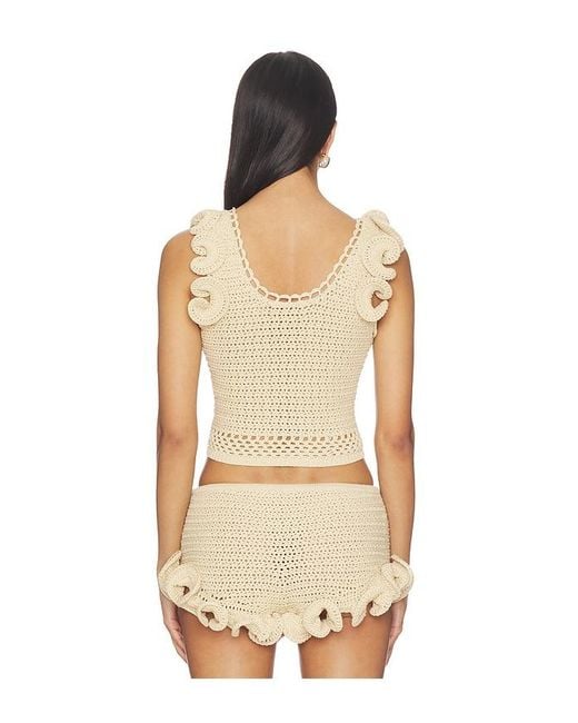 Lovers + Friends Natural Emiko Sweater Vest