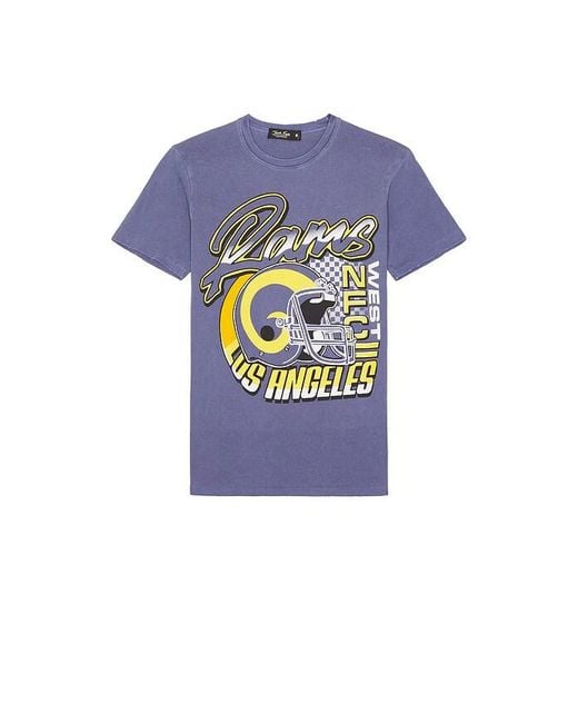 Junk Food Blue Rams City Edition Vintage Tee for men