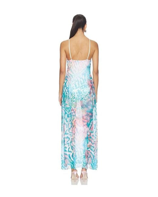 AFRM Blue Rivka Dress