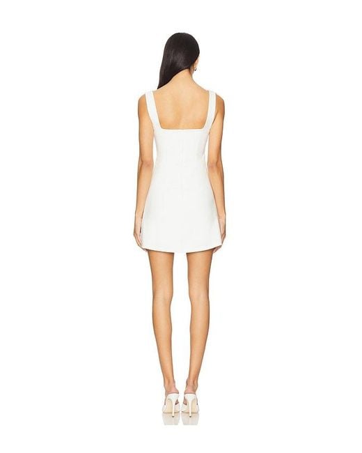 superdown White Aneira Mini Dress