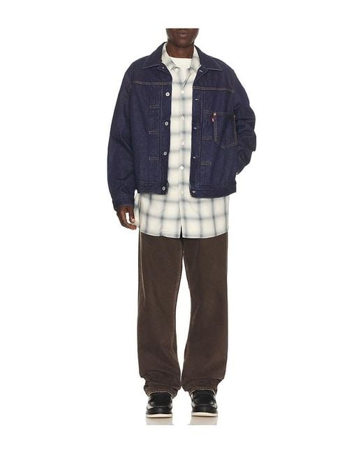 Levi's Blue Type I Trucker Jacket for men