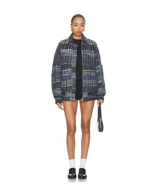 Missoni Blue Bomber Jacket