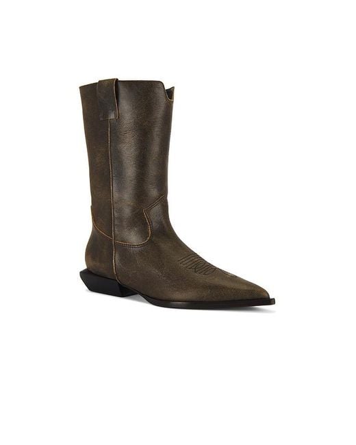 SCHUTZ SHOES Black Ashley Boot