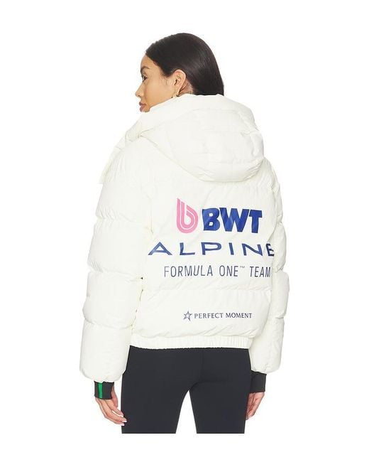 Perfect Moment White Alpine Moment Ski Jacket