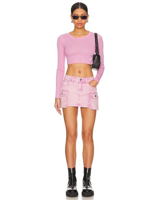 superdown Emma Mini Skirt Pink