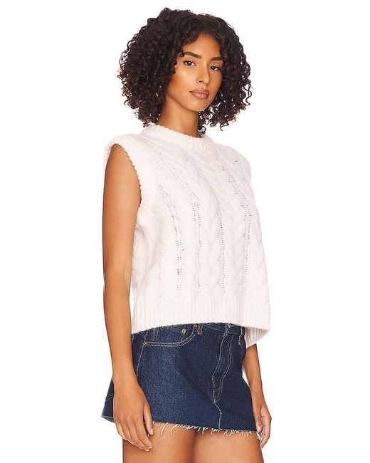 Rails Wool Alexis Sweater Vest in Ivory 