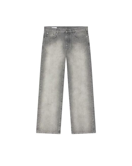 Off-White c/o Virgil Abloh Gray Slim Relax Jeans for men
