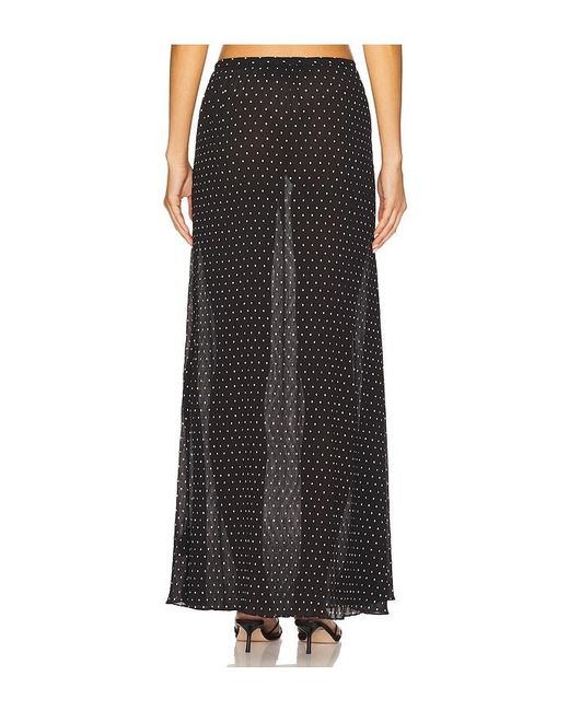 Lioness Black Ford Maxi Skirt