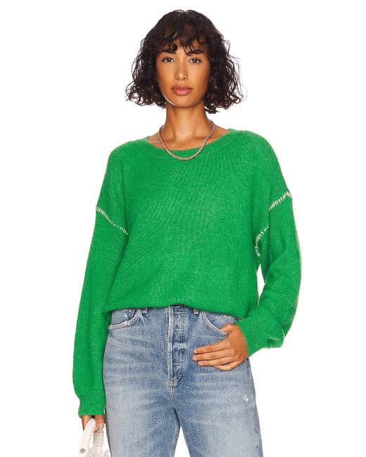 Sundry Green Oversized Sweater