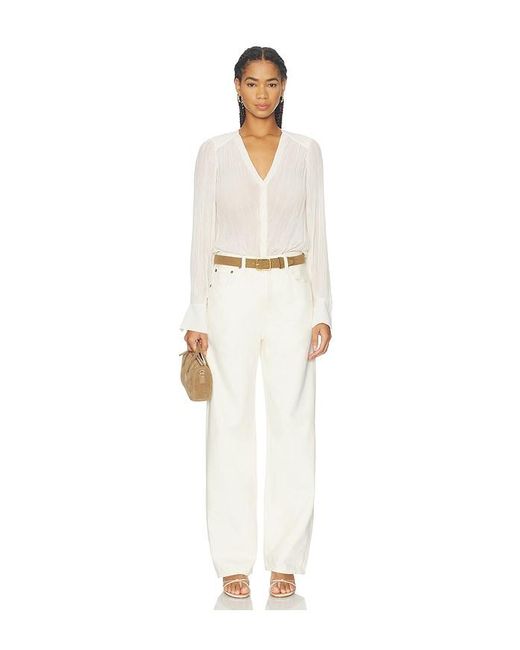 FAVORITE DAUGHTER White Change Me Bodysuit