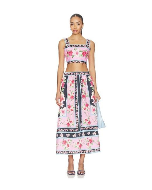 Yumi Kim Red Viola Skirt
