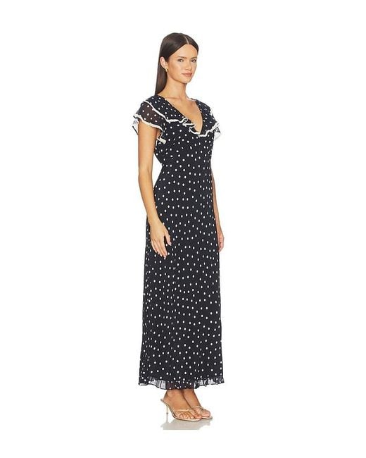 Rixo Blue Bethea Dress