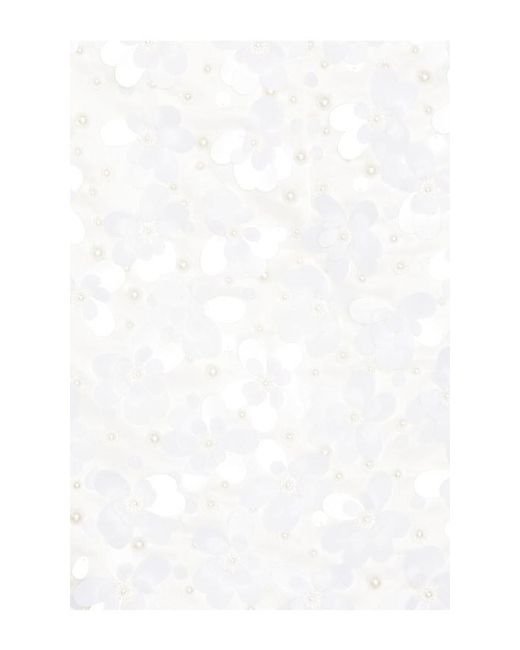 Lovers + Friends White Bijou Beaded Mini Dress