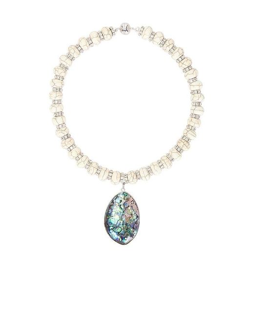 Julietta White Belize Necklace