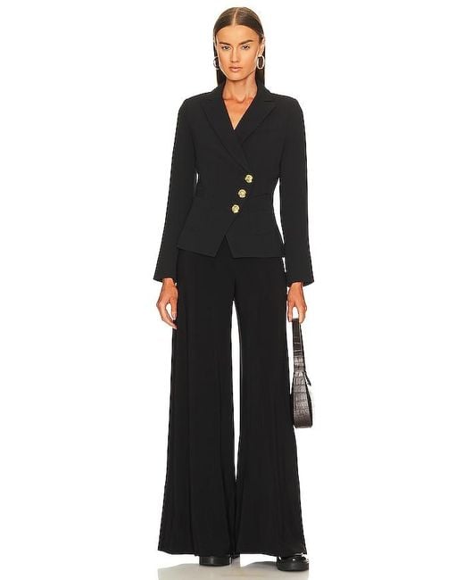 Norma Kamali Black X Lifestyle Elephant Pant