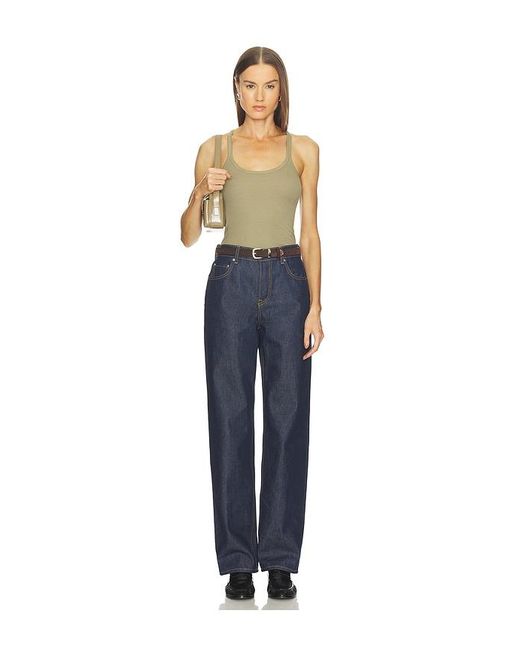 GRLFRND Blue Slim Racer Tank