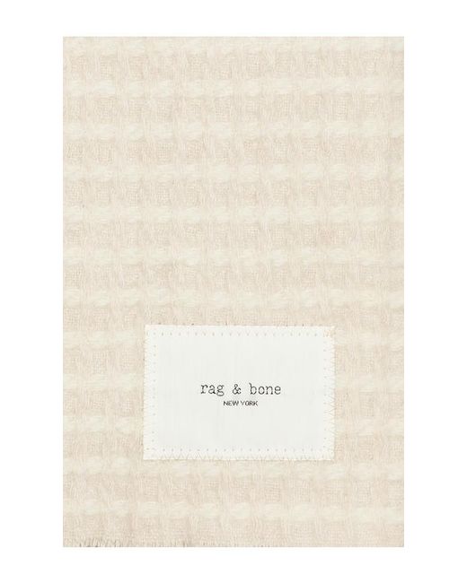 Rag & Bone Blue Joni Waffle Poncho