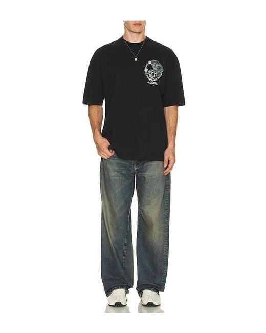 AllSaints Black Snakebite Tee for men
