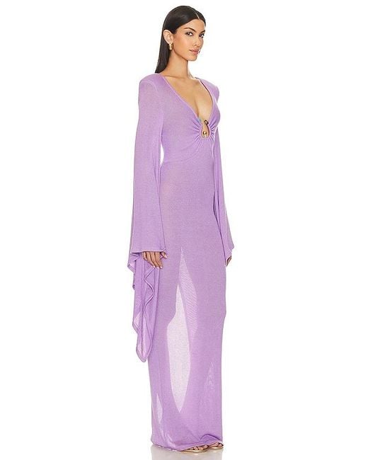 Bronx and Banco Purple Talia Dress