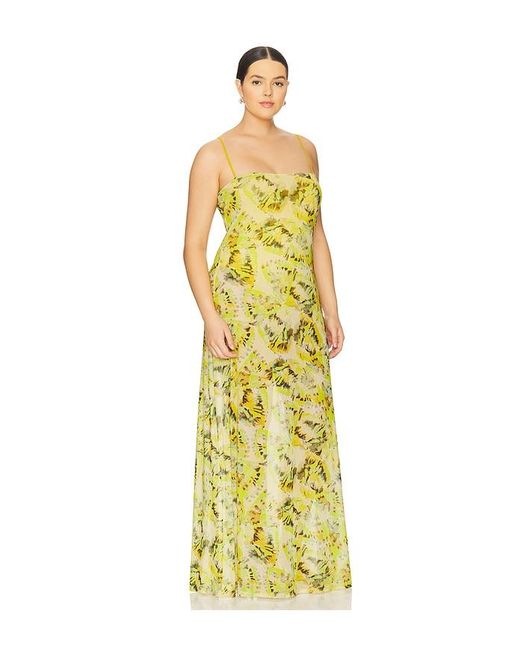 AFRM Metallic Shea Dress