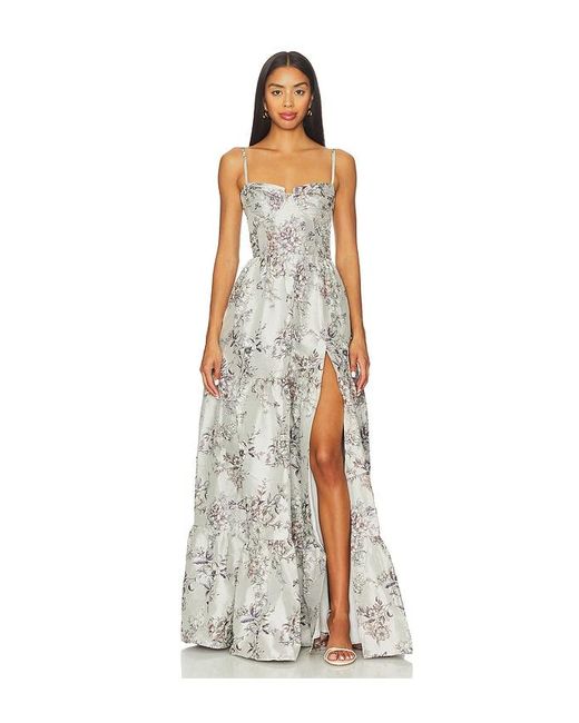 V. Chapman White Lucetta Gown