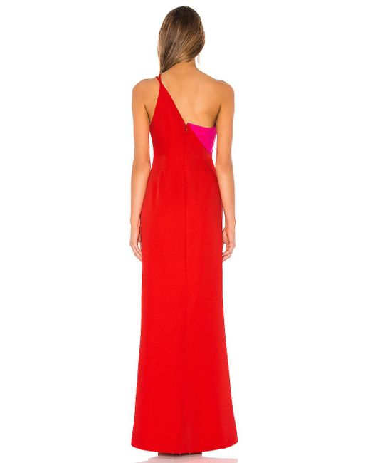 Bcbgmaxazria red gown 2025