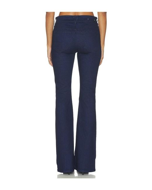 Veronica Beard Blue Beverly Mid Rise Skinny Flare Jeans
