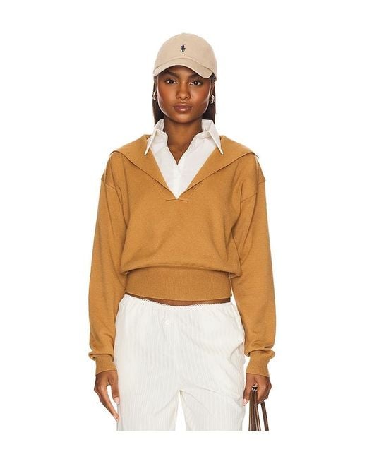 Lioness Natural Racquet Club Knit Polo