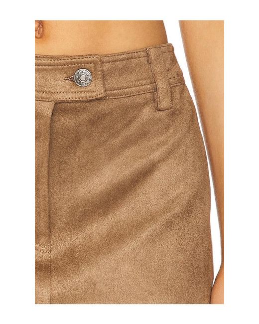 Lioness Brown Mirage Mini Skirt