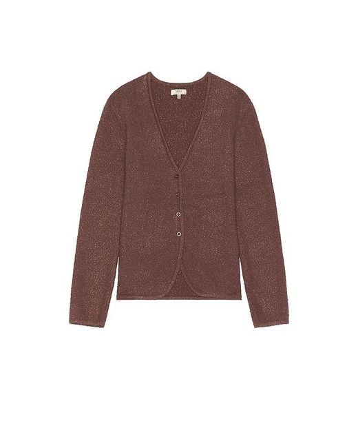 SRG Brown Samita Textured Cardigan