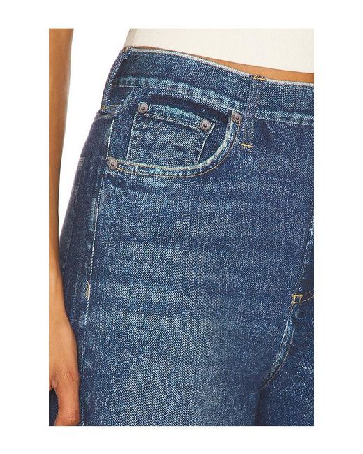 Rag & Bone Blue Rb Miramar Terry Sofie Ankle Pant Jeans