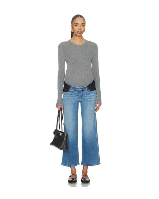 PAIGE Blue Anessa Maternity Jeans