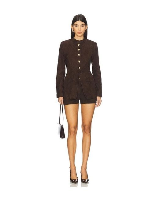 retroféte Brown Callandra Jacket