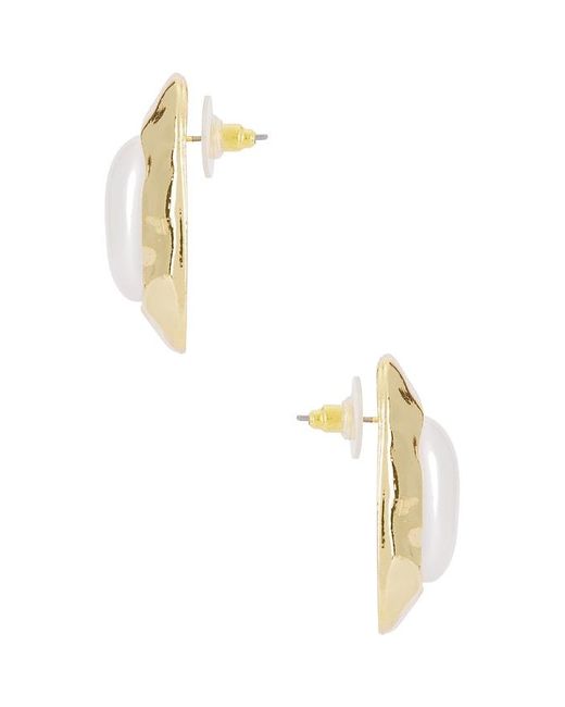 petit moments Metallic Giovana Stud Earrings