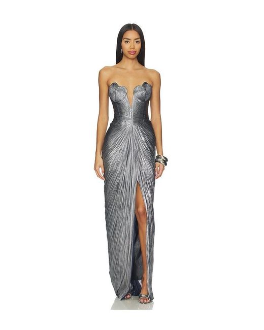 Maria Lucia Hohan Women's Blue X Revolve Reina Dress