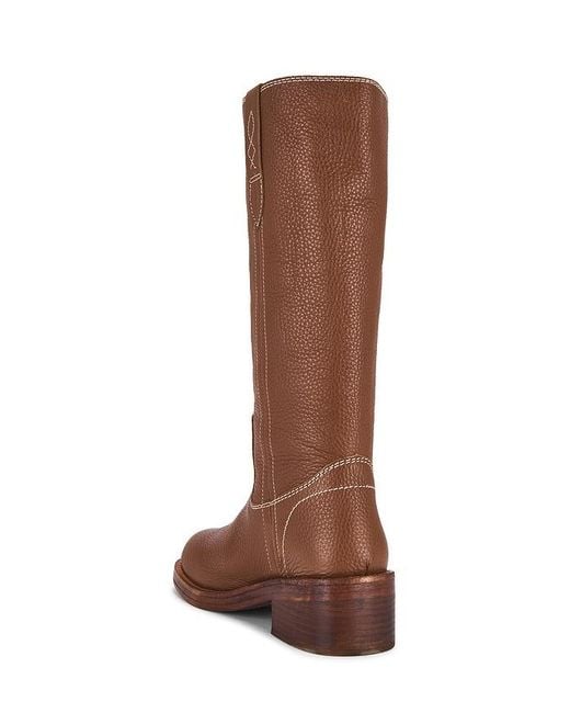 Free People Brown Blaze Pull On Boot