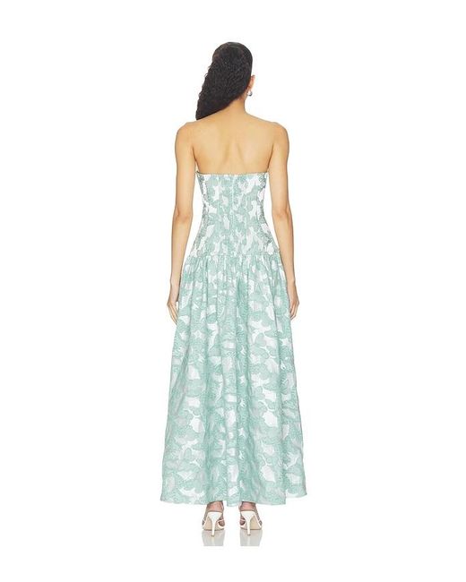 Elliatt White Lisette Strapless Gown