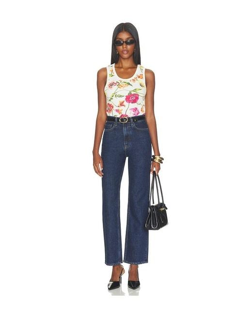 KENZO Blue Wildflower Tank Top
