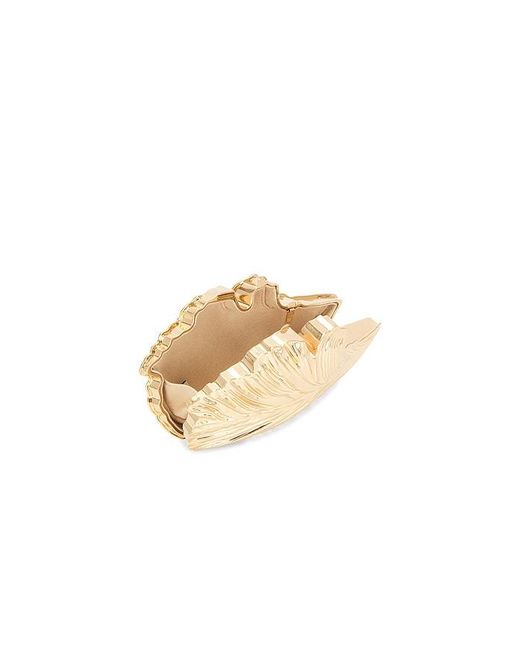 Jonathan Simkhai White Flora Clutch