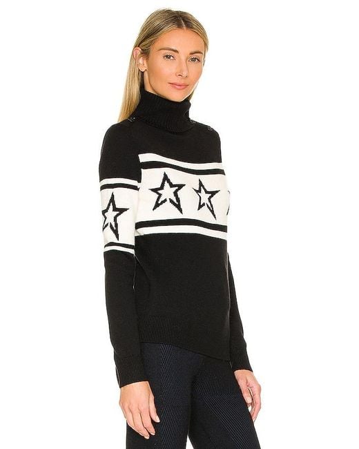 Perfect Moment Black Chopper Sweater