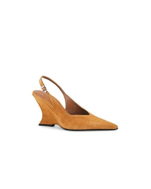 SCHUTZ SHOES Multicolor Siena Buckle Slingback Pump