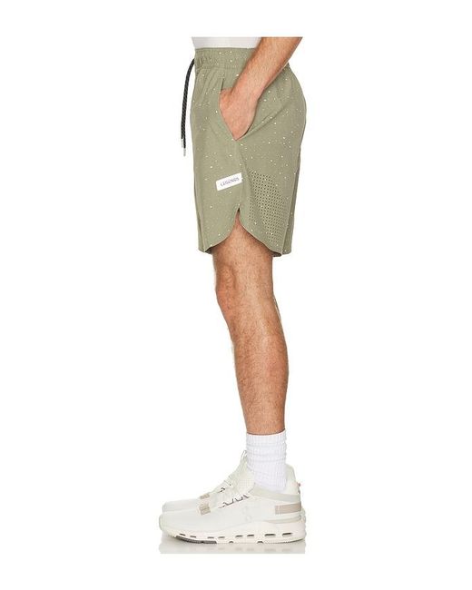 Legends Green Luka Hd 7 Lined Short for men