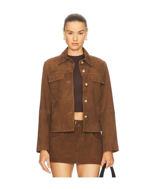 Lamarque Brown Jolene Jacket