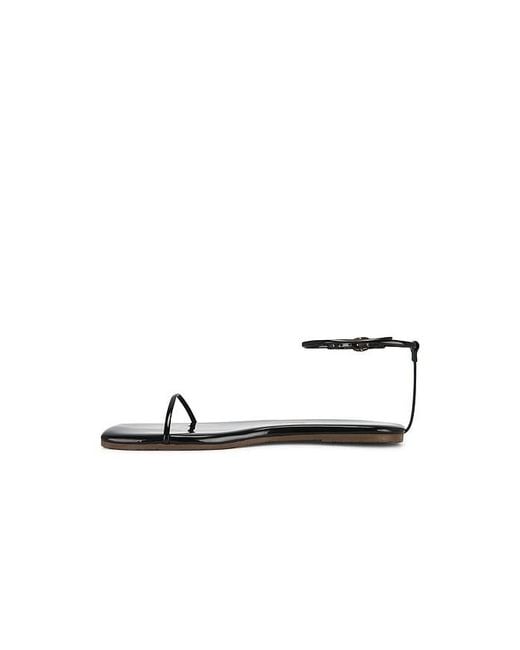 TKEES Black Twiggy Sandal