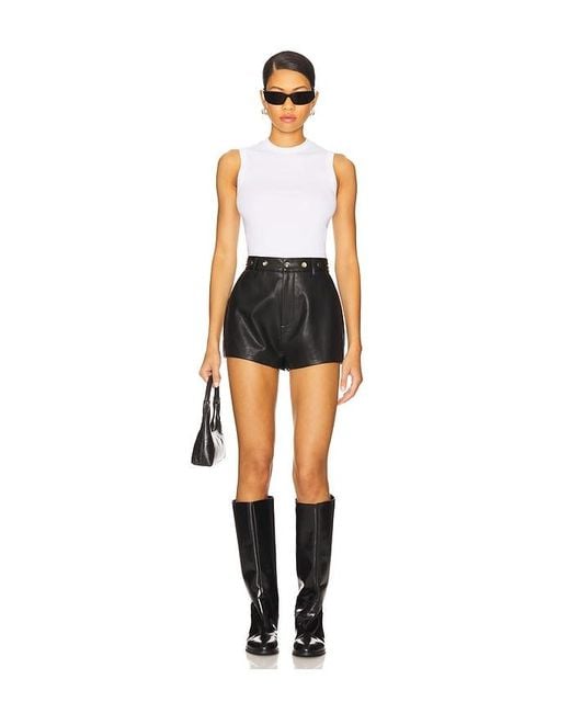 NonChalant Label Black Arden Short