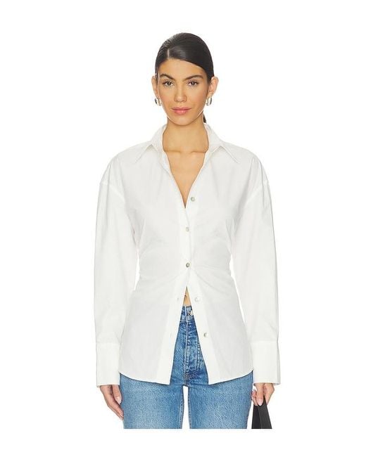Nia White Jules Shirt