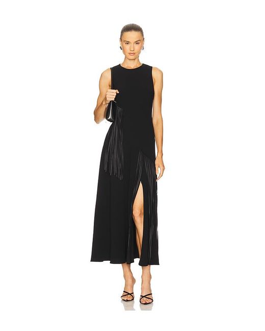 La Ligne Black Maxikleid