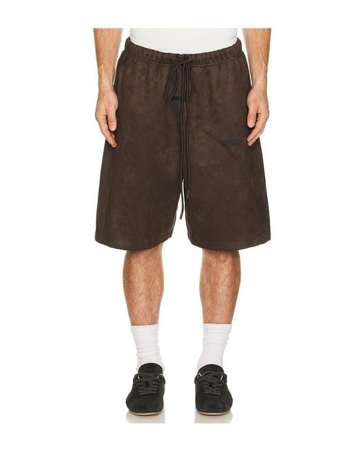 Fear Of God Men's Brown Relaxed Sweatshort