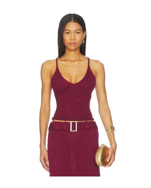 Asta Resort Red Trägertop Carolina